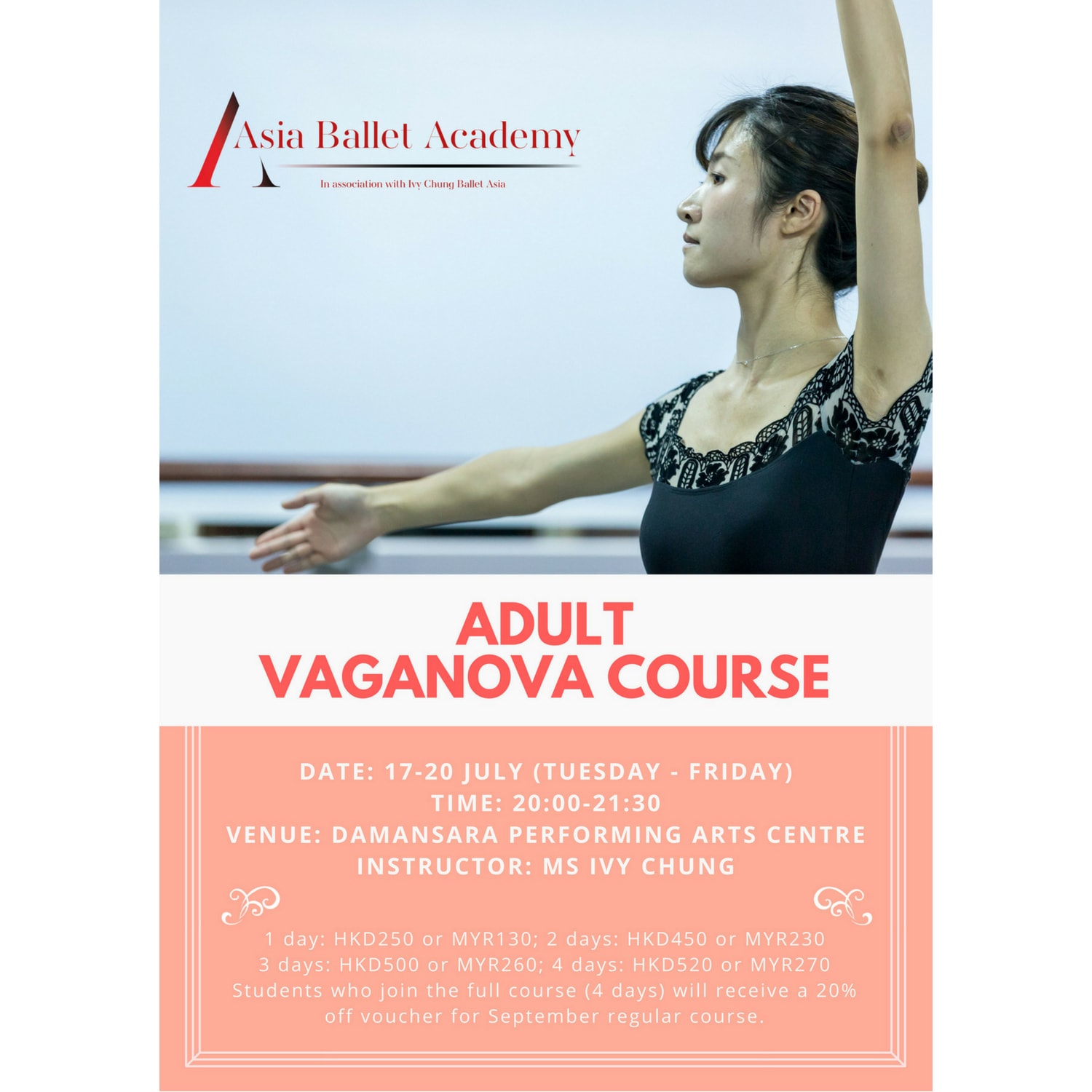 Vaganova Adult Course by Asia Ballet Academy