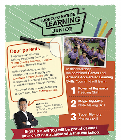 Turbo Charge Learning Junior Workshop by LH Learning Group